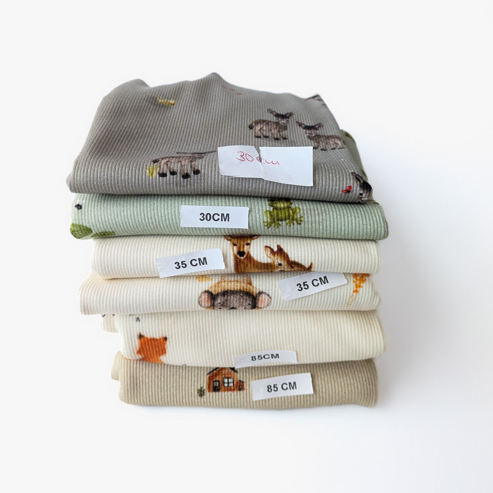 Restepaket Rib-Jersey