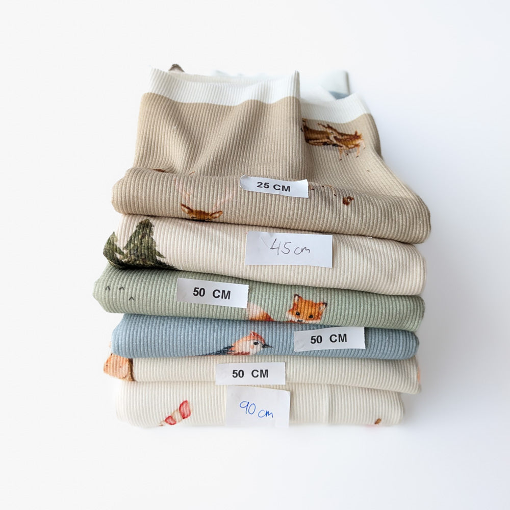 Restepaket Rib-Jersey