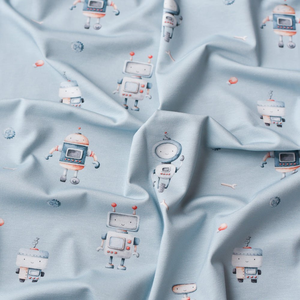 ROB-E dunkel (Roboter) | Jersey & French Terry (BIO)