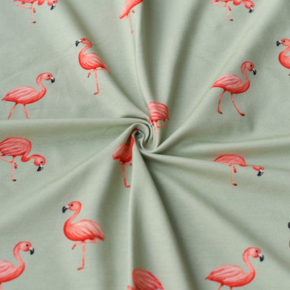 Rosalie die Reizende dunkel (Flamingo) | Jersey &amp; French Terry (BIO)
