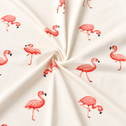 Rosalie die Reizende hell (Flamingo) | Jersey &amp; French Terry (BIO)