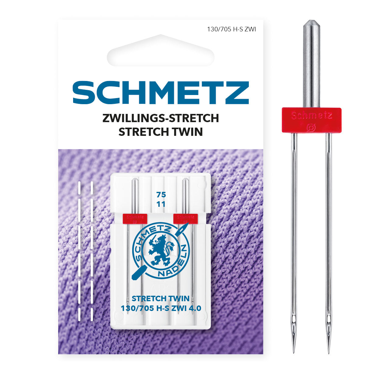 Schmetz Zwillings-Stretch 75/11 4,0 mm