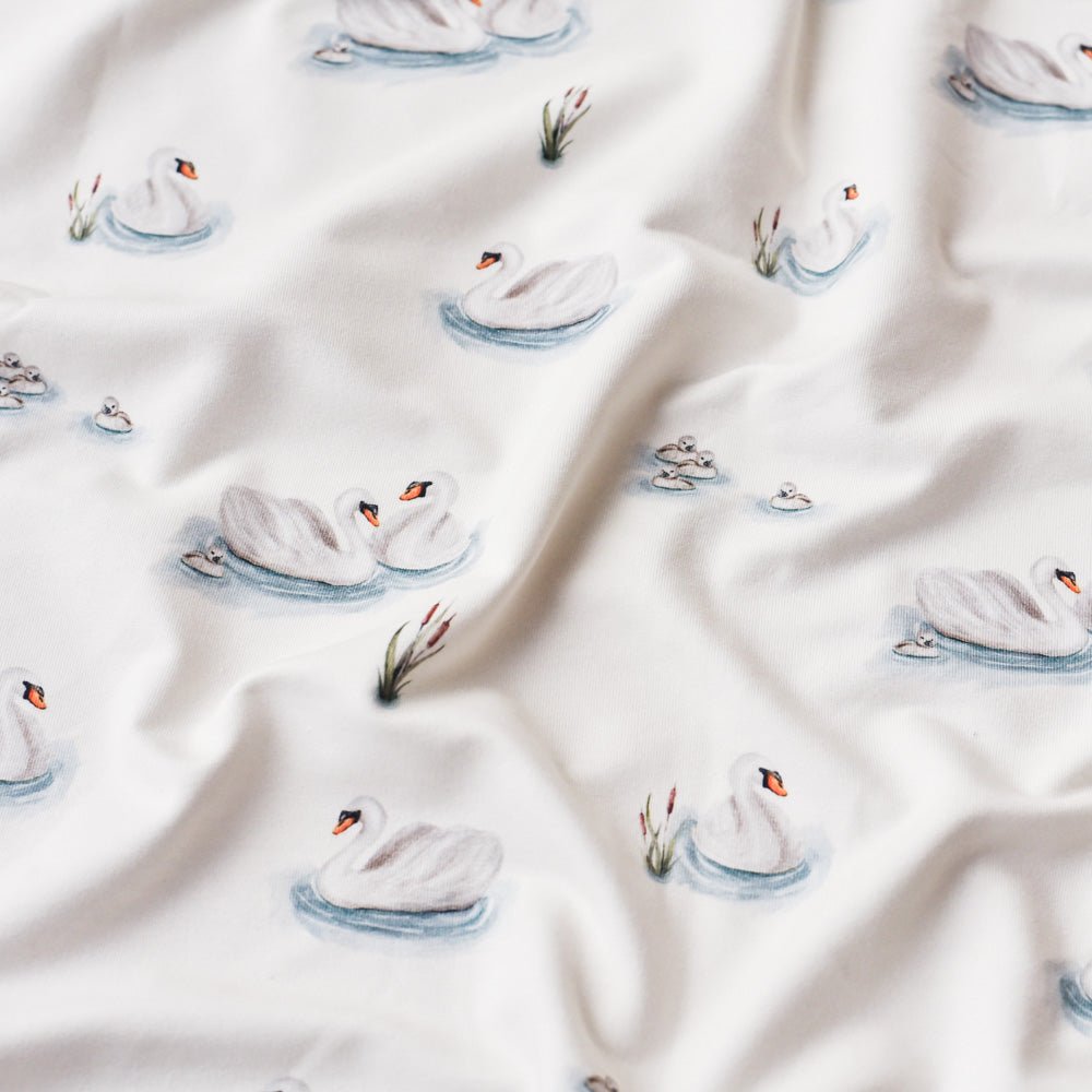 Odette von Schwan hell | Jersey & French Terry (BIO)