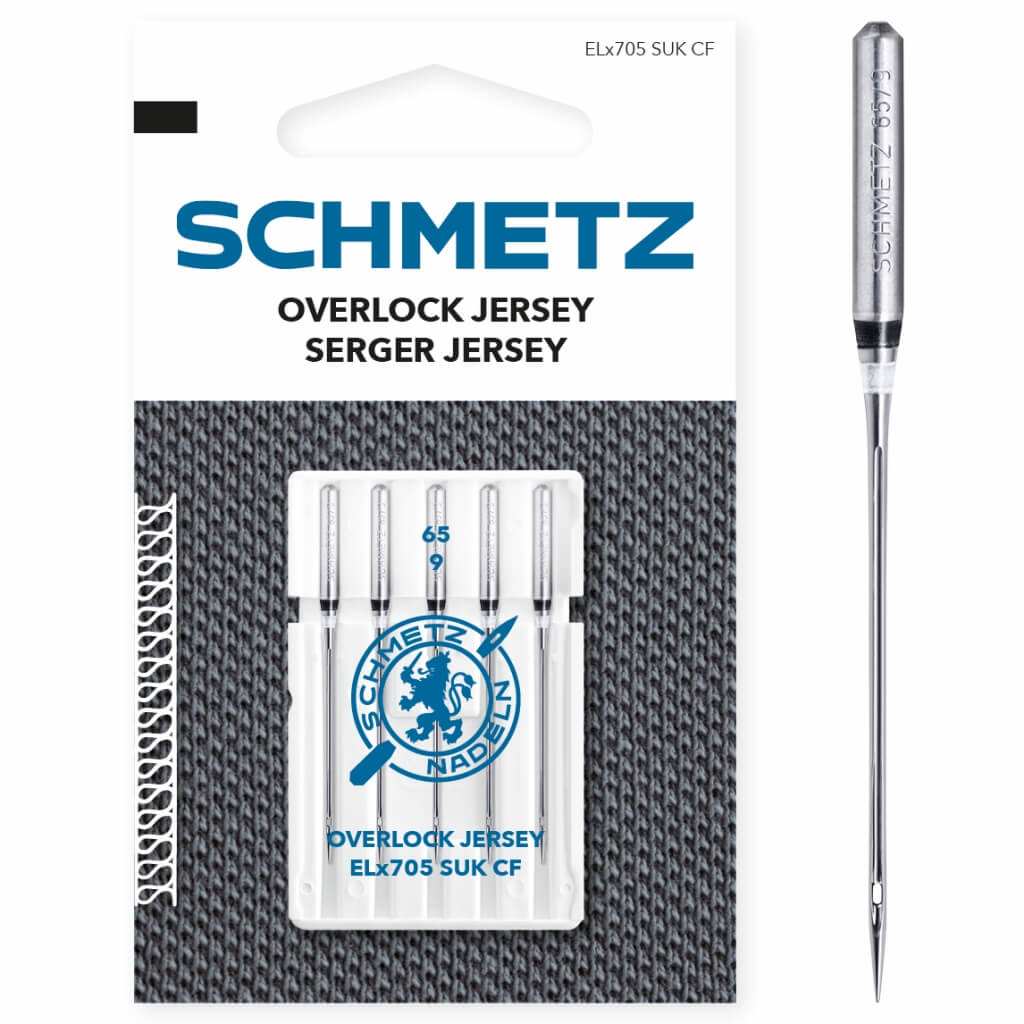 Schmetz Overlock Jersey ELx705 SUK CF 65/9