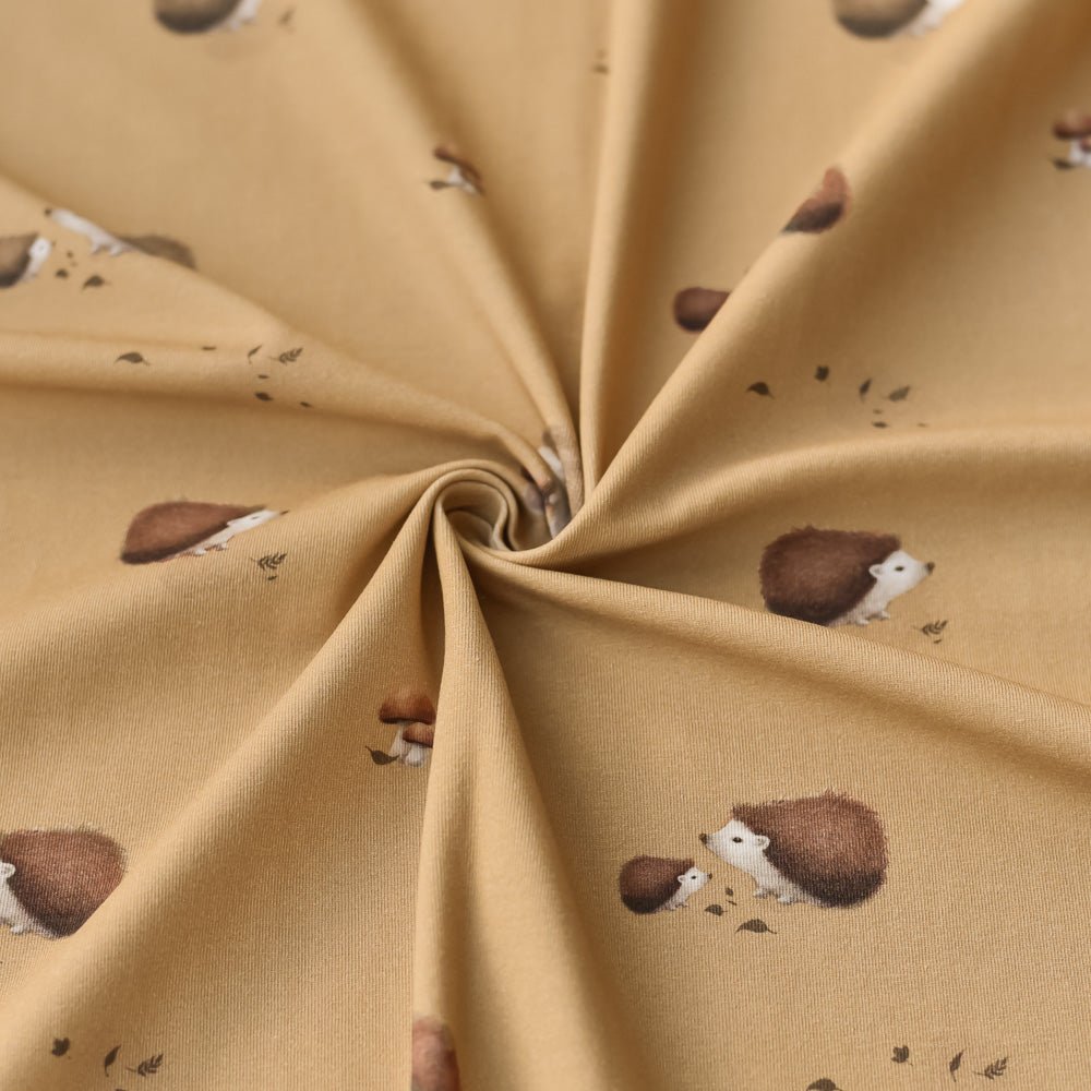 Spiky der Stachlige dunkel (Igel) | Jersey & French Terry (BIO)