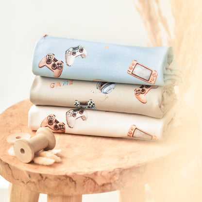 Game on blau | Jersey &amp; French Terry (BIO)