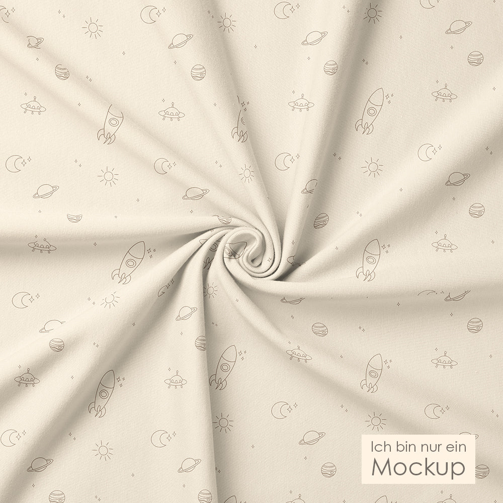 Sternenflieger hell | Jersey &amp; French Terry (BIO)