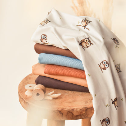 Lumi &amp; Nox (Eule) | Jersey &amp; French Terry (BIO)