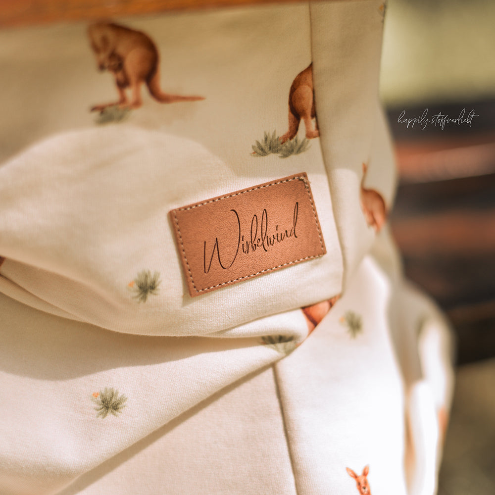 Veganes Kunstlederlabel | Wirbelwind