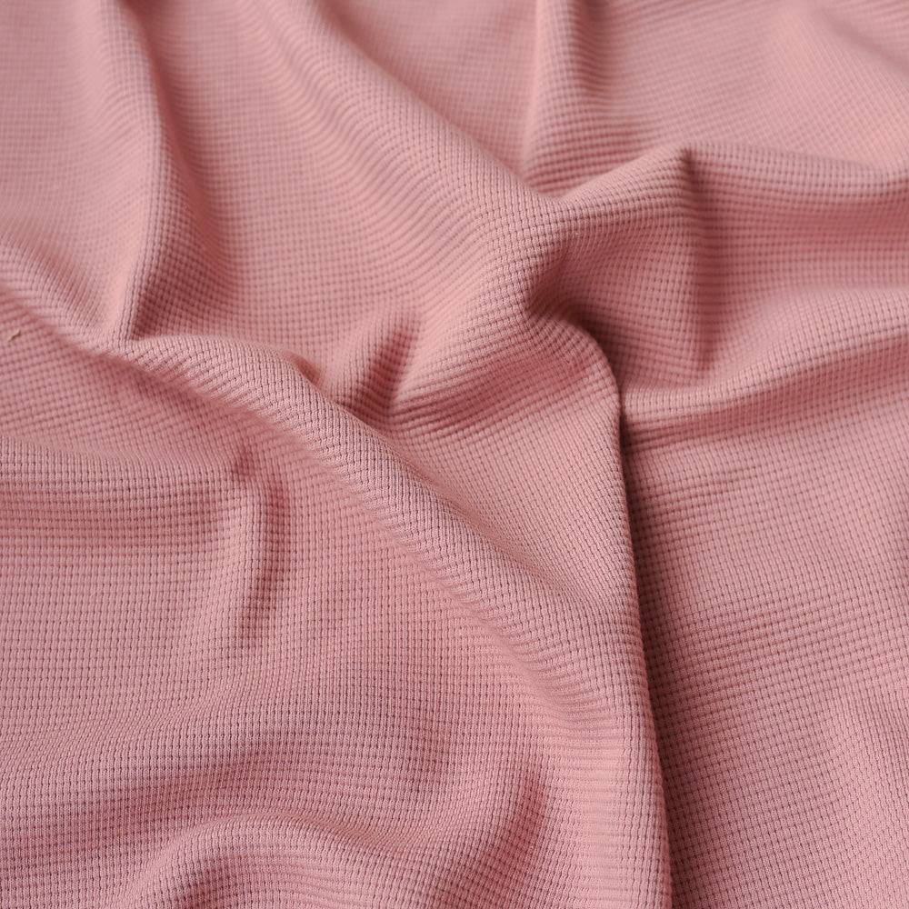 BIO Waffeljersey | Rosenholz