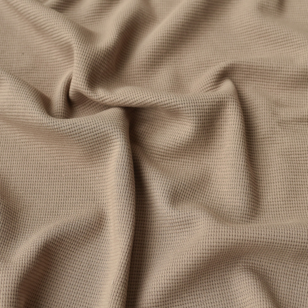 BIO Waffeljersey | Sandgold