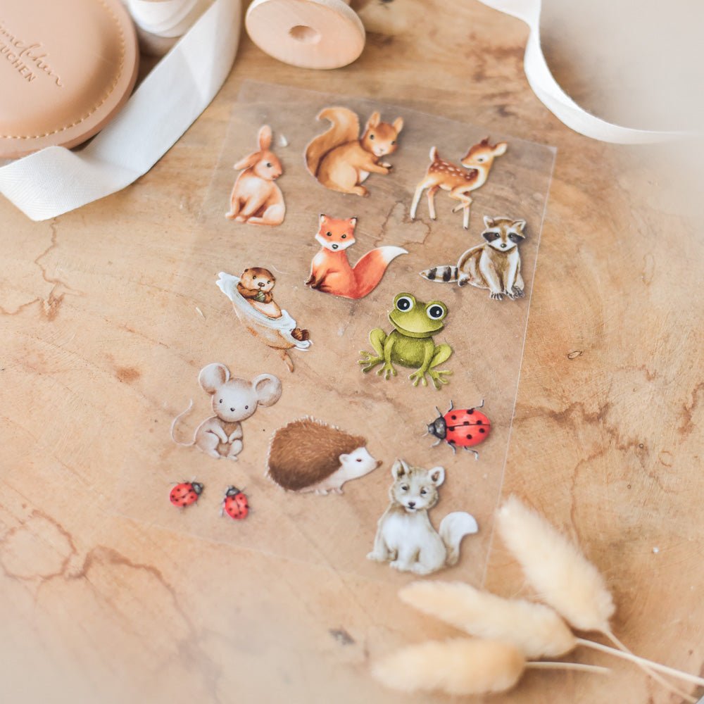 Rub-On-Sticker | Waldtiere