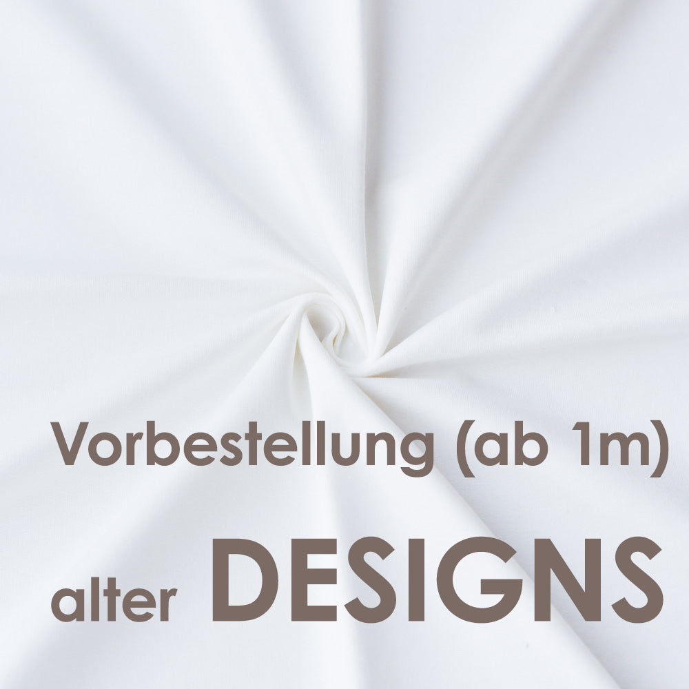 Vorbestellung mit alten Designs