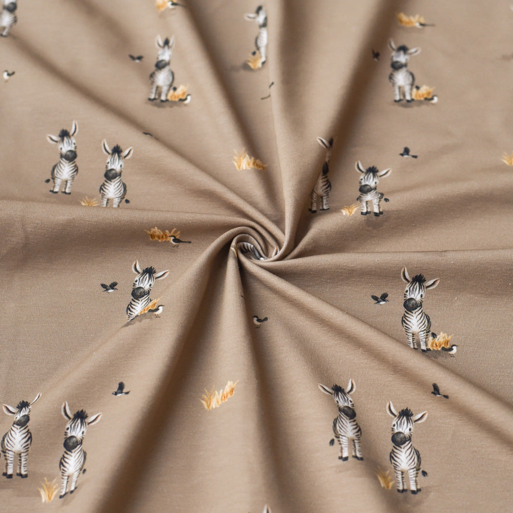 Zilo Zebrino dunkel (Zebra) | Jersey &amp; French Terry (BIO)